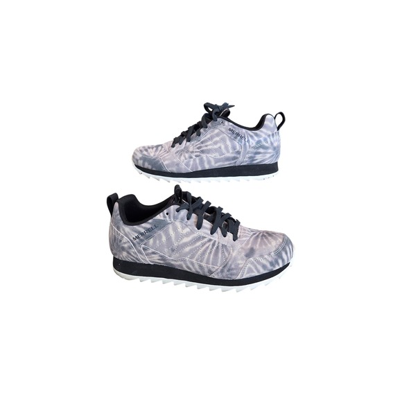 Merrell Alpine Sneaker Tie Dye Suede Black J002502 Women's Trail Shoes Size 7.5 - Picture 1 of 7